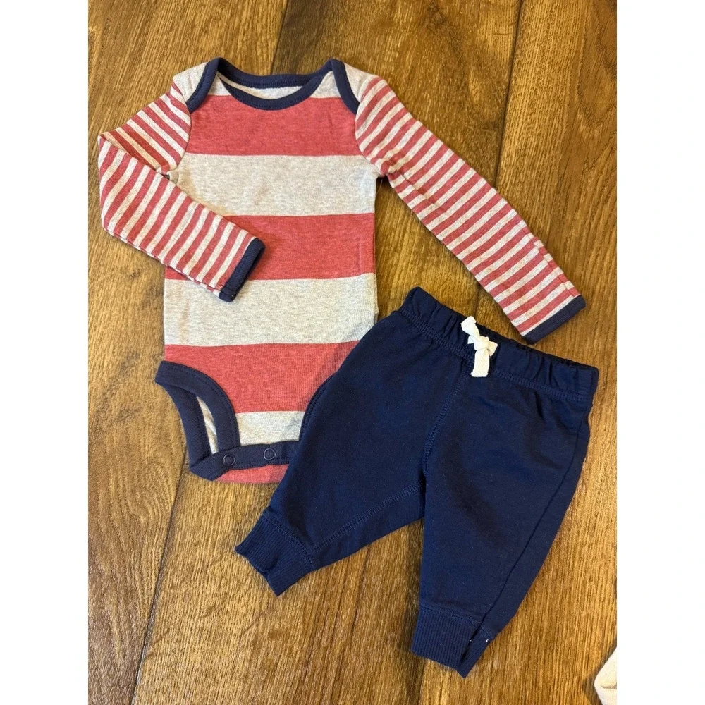 Baby Boy Newborn Shirts Pants Bodysuits Outfits Clothes Lot